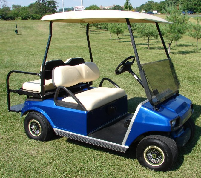 Blue 4 Seater Electric