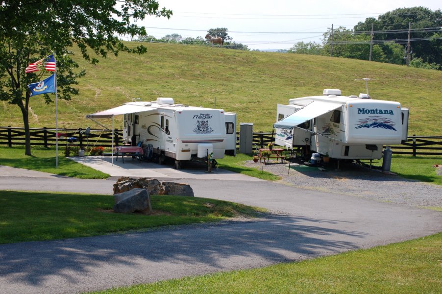 Work Areas of Candy Hill Campground